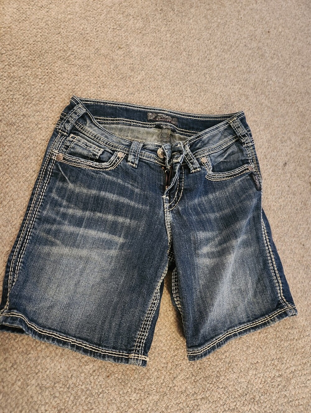 Women's Silver Jeans Co. Classic Cut Washed Denim Shorts